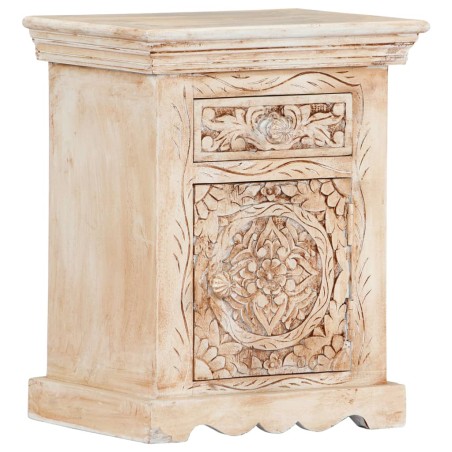 vidaXL Nachttisch 40x30x50 cm Massivholz Mango