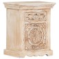 vidaXL Nachttisch 40x30x50 cm Massivholz Mango vidaXL Nachttisch 40x30x50 cm Massivholz Mango