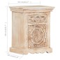 vidaXL Nachttisch 40x30x50 cm Massivholz Mango vidaXL Nachttisch 40x30x50 cm Massivholz Mango
