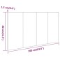 Kopfteil Hochglanz-Weiß 160x1,5x80 cm Holzwerkstoff Kopfteil Hochglanz-Weiß 160x1,5x80 cm Holzwerkstoff