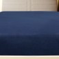 Spannbettlaken Jersey Marineblau 140x200 cm Baumwolle Spannbettlaken Jersey Marineblau 140x200 cm Baumwolle