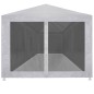 Partyzelt mit 8 Mesh-Seitenwänden 9 x 3 m Partyzelt mit 8 Mesh-Seitenwänden 9 x 3 m