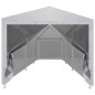 Partyzelt mit 8 Mesh-Seitenwänden 9 x 3 m Partyzelt mit 8 Mesh-Seitenwänden 9 x 3 m