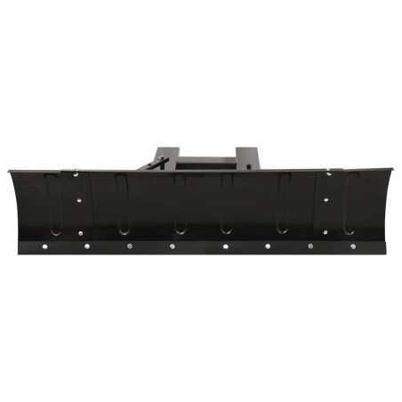 Schneeschild für Gabelstapler 150x38 cm Schwarz
