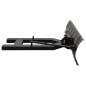 Schneeschild für Gabelstapler 150x38 cm Schwarz Schneeschild für Gabelstapler 150x38 cm Schwarz