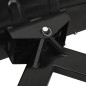 Schneeschild für Gabelstapler 150x38 cm Schwarz Schneeschild für Gabelstapler 150x38 cm Schwarz