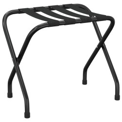 vidaXL Gepäckablage Schwarz 56x40x49 cm
