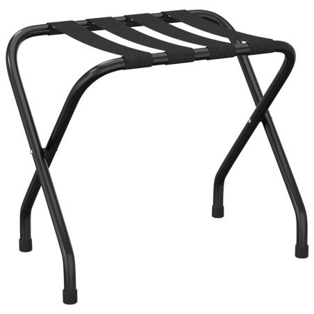 vidaXL Gepäckablage Schwarz 56x40x49 cm
