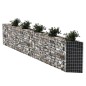 Gabionenkorb Pflanzkasten Gemüse-Hochbeet Stahl 300×30×100 cm Gabionenkorb Pflanzkasten Gemüse-Hochbeet Stahl 300×30×100 cm