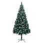 Künstlicher Weihnachtsbaum mit Zapfen und Schnee 210 cm Künstlicher Weihnachtsbaum mit Zapfen und Schnee 210 cm