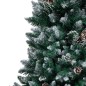 Künstlicher Weihnachtsbaum mit Zapfen und Schnee 210 cm Künstlicher Weihnachtsbaum mit Zapfen und Schnee 210 cm