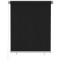 Außenrollo 120x140 cm Schwarz