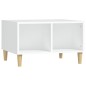 Couchtisch Weiß 60x50x36,5 cm Holzwerkstoff Couchtisch Weiß 60x50x36,5 cm Holzwerkstoff