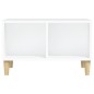 Couchtisch Weiß 60x50x36,5 cm Holzwerkstoff Couchtisch Weiß 60x50x36,5 cm Holzwerkstoff