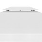 Pavillon-Dachplane mit Kaminabzug 310 g/m² 4x3 m Weiß Pavillon-Dachplane mit Kaminabzug 310 g/m² 4x3 m Weiß