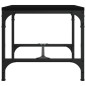 vidaXL Beistelltisch Schwarz 40x40x35 cm Holzwerkstoff vidaXL Beistelltisch Schwarz 40x40x35 cm Holzwerkstoff