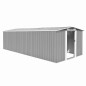 vidaXL Gerätehaus 257x580x181 cm Metall Grau vidaXL Gerätehaus 257x580x181 cm Metall Grau