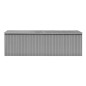 vidaXL Gerätehaus 257x580x181 cm Metall Grau vidaXL Gerätehaus 257x580x181 cm Metall Grau