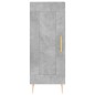 Highboard Betongrau 34,5x34x180 cm Holzwerkstoff Highboard Betongrau 34,5x34x180 cm Holzwerkstoff