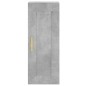 Highboard Betongrau 34,5x34x180 cm Holzwerkstoff Highboard Betongrau 34,5x34x180 cm Holzwerkstoff