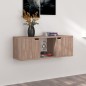 TV-Schrank Grau Sonoma-Eiche 88,5x27,5x30,5 cm Holzwerkstoff TV-Schrank Grau Sonoma-Eiche 88,5x27,5x30,5 cm Holzwerkstoff