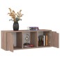 TV-Schrank Grau Sonoma-Eiche 88,5x27,5x30,5 cm Holzwerkstoff TV-Schrank Grau Sonoma-Eiche 88,5x27,5x30,5 cm Holzwerkstoff