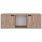 TV-Schrank Grau Sonoma-Eiche 88,5x27,5x30,5 cm Holzwerkstoff TV-Schrank Grau Sonoma-Eiche 88,5x27,5x30,5 cm Holzwerkstoff