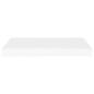 vidaXL Schweberegal Weiß 60x23,5x3,8 cm MDF vidaXL Schweberegal Weiß 60x23,5x3,8 cm MDF