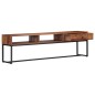 TV-Schrank 160 x 30 x 45 cm Massivholz TV-Schrank 160 x 30 x 45 cm Massivholz