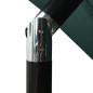 Sonnenschirm mit Aluminium-Mast 3-lagig Grün 2,5x2,5 m Sonnenschirm mit Aluminium-Mast 3-lagig Grün 2,5x2,5 m