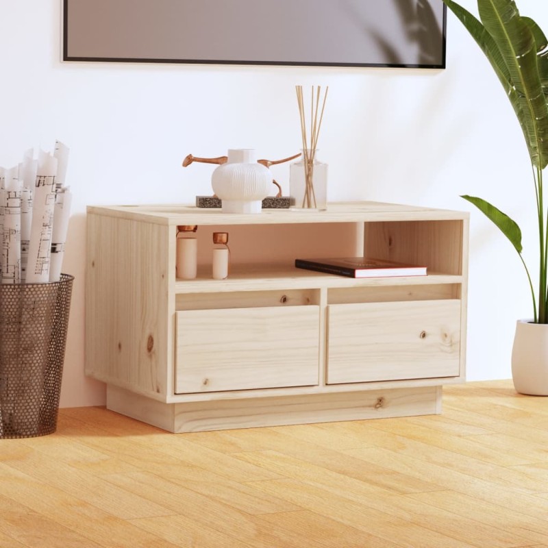 TV-Schrank 60x35x37 cm Massivholz Kiefer TV-Schrank 60x35x37 cm Massivholz Kiefer