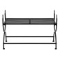 vidaXL Bank Vintage-Stil Metall 83 x 42 x 55 cm Schwarz vidaXL Bank Vintage-Stil Metall 83 x 42 x 55 cm Schwarz