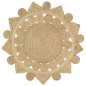 Teppich Handgefertigt Jute Geflochten 120 cm Teppich Handgefertigt Jute Geflochten 120 cm