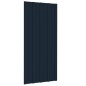 Dachpaneele 36 Stk. Verzinkter Stahl Anthrazit 100x45 cm Dachpaneele 36 Stk. Verzinkter Stahl Anthrazit 100x45 cm