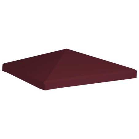 vidaXL Pavillondach 310 g / m² 3x3 m Weinrot 