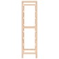 vidaXL Weinregal Zedernholz 57,5 x 28 x 102 cm vidaXL Weinregal Zedernholz 57,5 x 28 x 102 cm