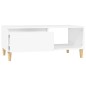 Couchtisch Weiß 90x50x36,5 cm Holzwerkstoff Couchtisch Weiß 90x50x36,5 cm Holzwerkstoff