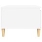 Couchtisch Weiß 90x50x36,5 cm Holzwerkstoff Couchtisch Weiß 90x50x36,5 cm Holzwerkstoff