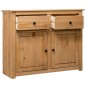 Sideboard 93x40x80 cm Kiefernholz Panama Sideboard 93x40x80 cm Kiefernholz Panama
