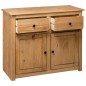 Sideboard 93x40x80 cm Kiefernholz Panama Sideboard 93x40x80 cm Kiefernholz Panama