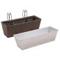 2 x Blumentopf Blumenkübel Übertopf Pflanzenkübel Braun 50 cm 2 x Blumentopf Blumenkübel Übertopf Pflanzenkübel Braun 50 cm