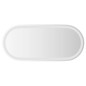 vidaXL LED-Badspiegel 80x35 cm Oval vidaXL LED-Badspiegel 80x35 cm Oval