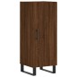 Highboard Braun Eichen-Optik 34,5x34x180 cm Holzwerkstoff Highboard Braun Eichen-Optik 34,5x34x180 cm Holzwerkstoff