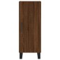 Highboard Braun Eichen-Optik 34,5x34x180 cm Holzwerkstoff Highboard Braun Eichen-Optik 34,5x34x180 cm Holzwerkstoff
