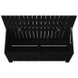 Gartentruhe Schwarz 108x42,5x54 cm Massivholz Kiefer Gartentruhe Schwarz 108x42,5x54 cm Massivholz Kiefer