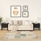 Beistelltische 2 Stk. Schwarz 50x50x49 cm Massivholz Kiefer Beistelltische 2 Stk. Schwarz 50x50x49 cm Massivholz Kiefer