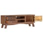 TV-Schrank 110x30x40 cm Raues Mangoholz TV-Schrank 110x30x40 cm Raues Mangoholz