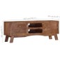 TV-Schrank 110x30x40 cm Raues Mangoholz TV-Schrank 110x30x40 cm Raues Mangoholz