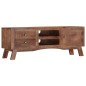 TV-Schrank 110x30x40 cm Raues Mangoholz TV-Schrank 110x30x40 cm Raues Mangoholz