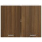 vidaXL Hängeschrank Braun Eichen-Optik 80x31x60 cm Holzwerkstoff vidaXL Hängeschrank Braun Eichen-Optik 80x31x60 cm Holzwerkstoff